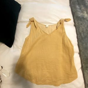 Yellow tank top